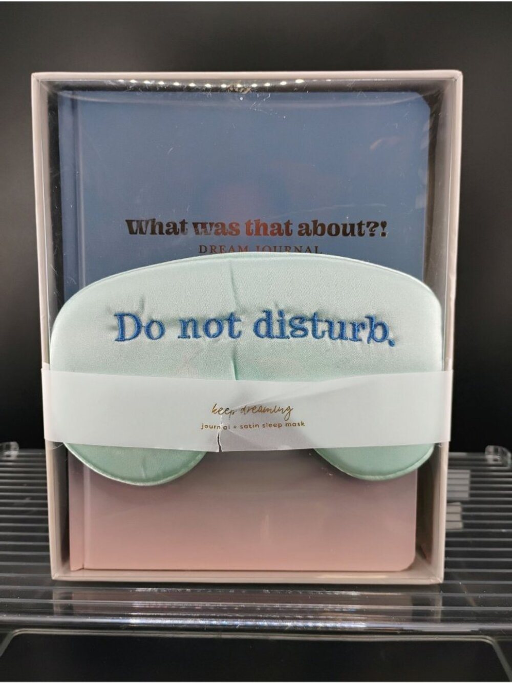 What Was That About Dream Journal & Satin Eye Mask Set